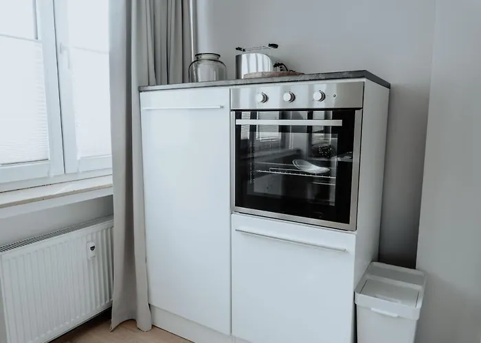 2-zimmer 57m² Mit King Size Bett Und Küche