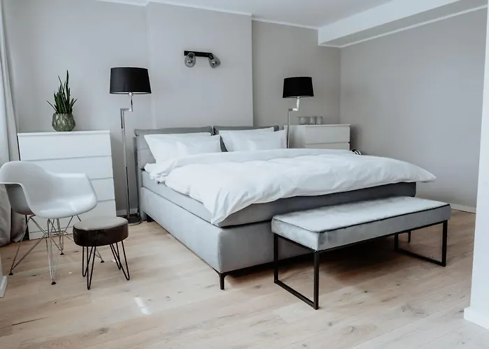 Lejlighed 2-zimmer 57m² Mit King Size Bett Und Kueche Münster